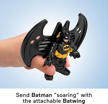 Fisher-Price Imaginext DC Super Friends™ Bat Komuta Merkezi Imaginext DC Super Friends Bat Komuta Merkezi, ışıklı oyun seti ve Batman figürü JFD93
