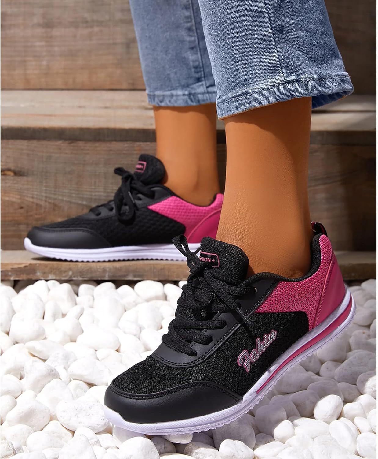 Bowling Shoes Women Wide All Black Sneakers for Bulgaria Ubuy
