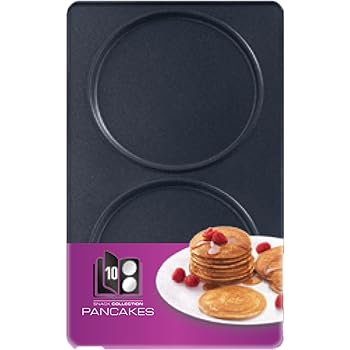 Tefal Coffret Snack Collection De 2 Plaques Pancakes Livre De Recettes Xa801012 Amazon Fr Cuisine Maison