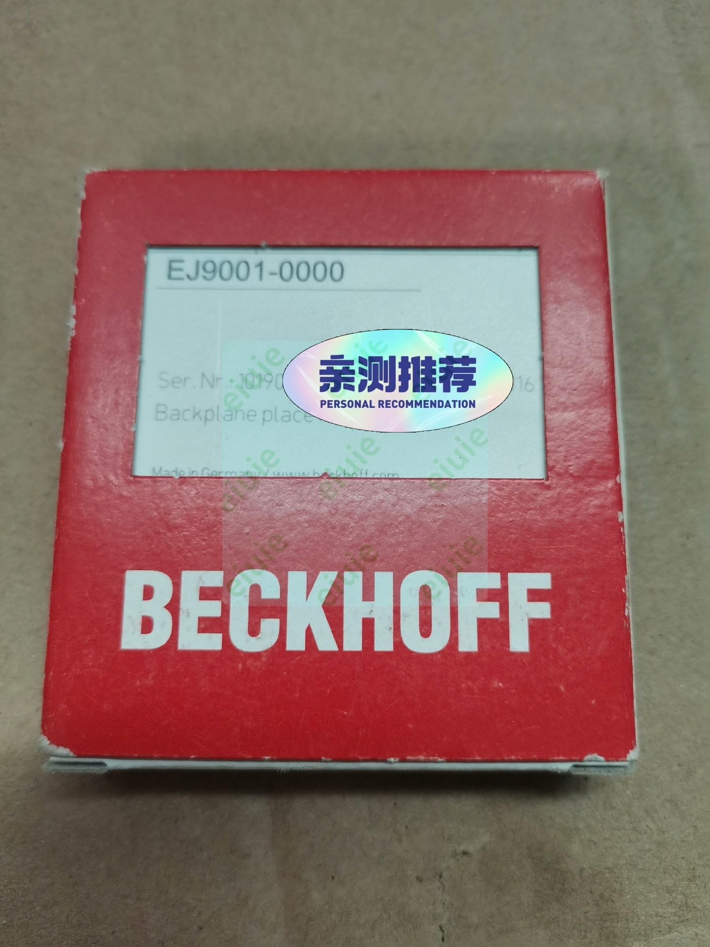 EJ9001 Remaining unutilized Spare Parts for Projects