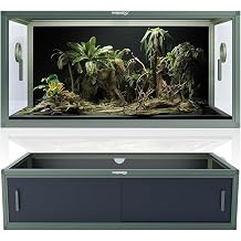 Phailozoo 50 Gallon Gecko Tank with 36" Spacer Cabinet, Only for Phailozoo 50 Gallon Reptile Enclosure, Reptile & Amphibian Enclosure Terrarium Stand, 36"x 18" x 10"