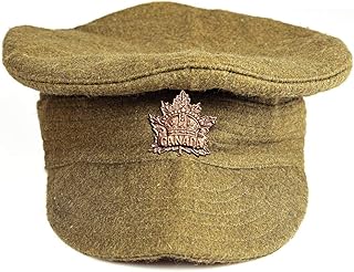 WW1 Canadian/British Trench Cap and Badge - Reproduction