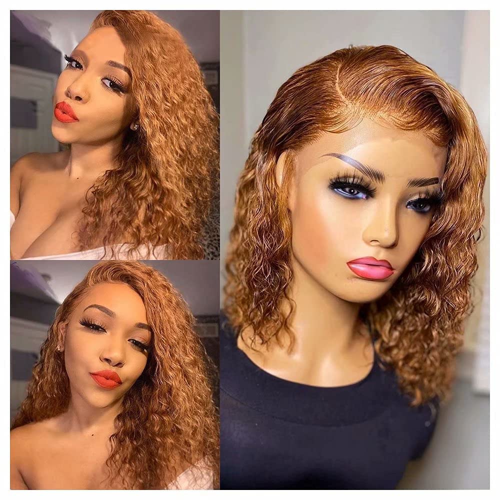 wigs for white women, Deep Curly wigs 150 Density 13x6 HD