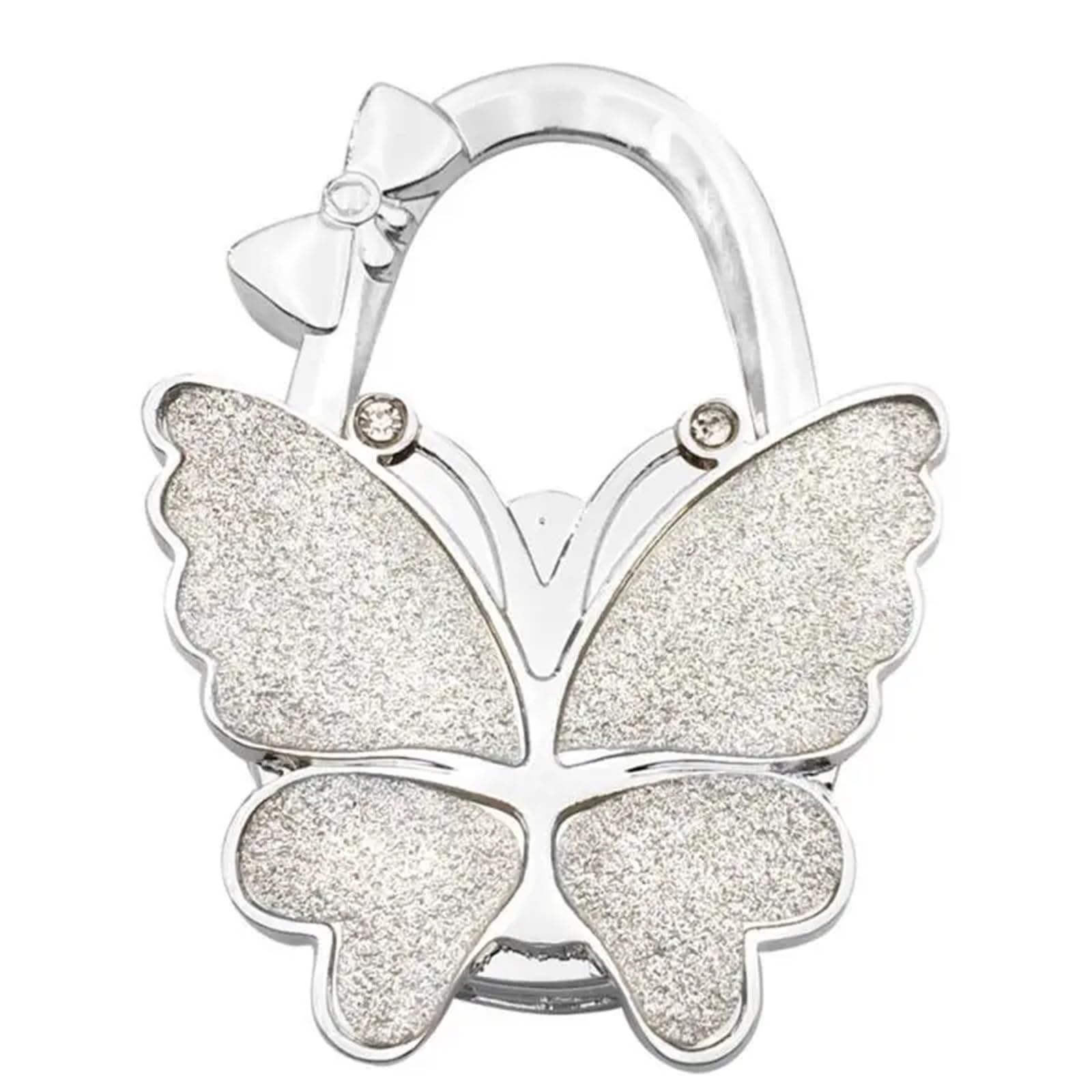 GHHZML Handbag Hooks for Tables Portable Foldable Butterfly Purse Bag Table Hook Holder for Handbag Hanger Home Decoration Desk(Color9)