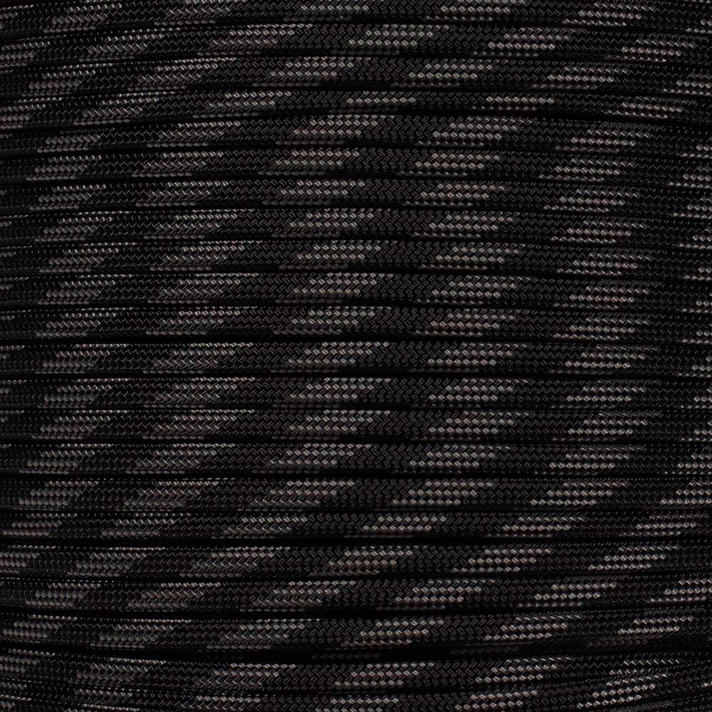 Paracord Planet 1000 Foot Spools of 550 Type III 7 Strand Paracord (Touch of Grey 1000 Foot Spool)