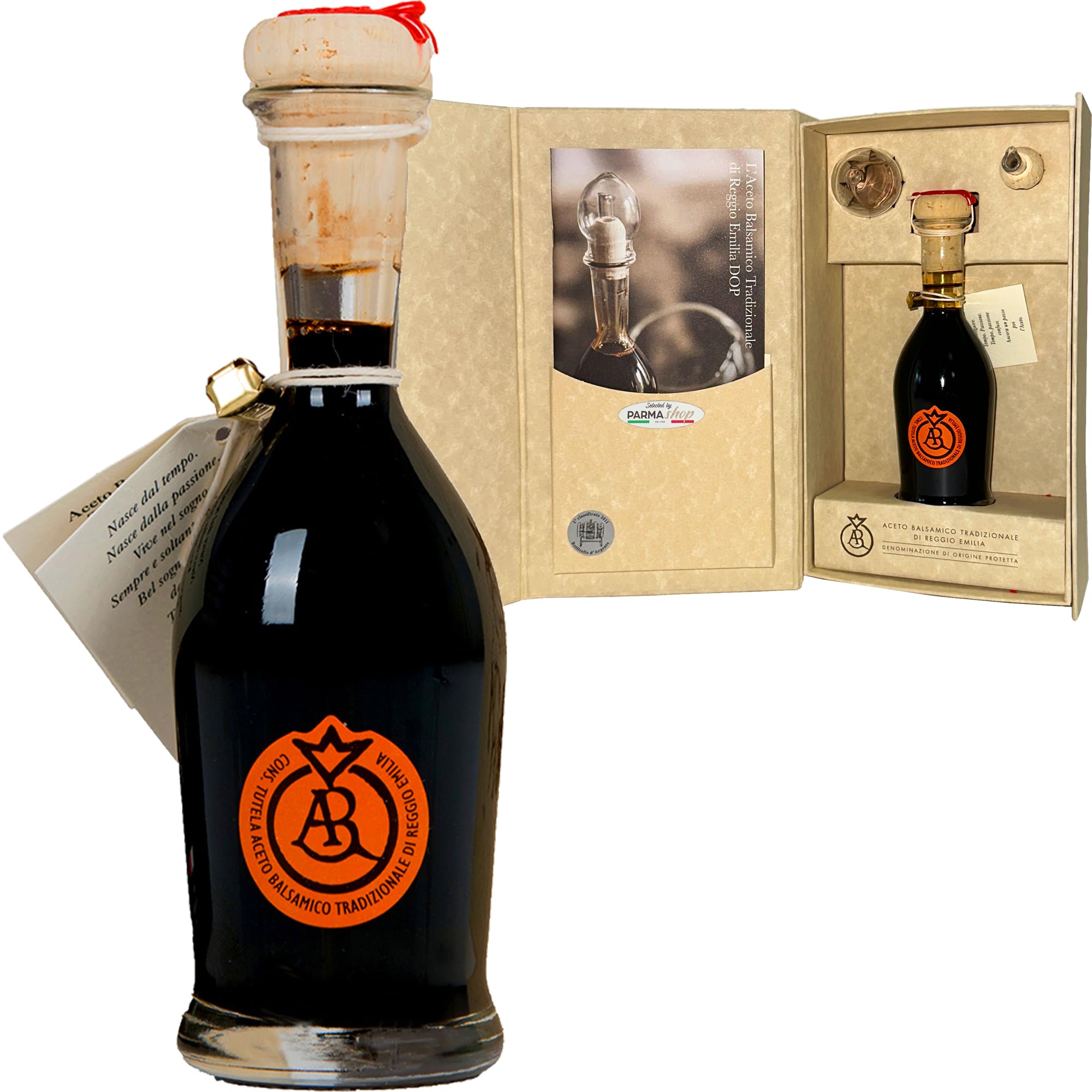 Traditional Balsamic Vinegar of Reggio Emilia PDO - Aragosta (Lobster Label) - More Than 12 Years - Selected by PARMAshop