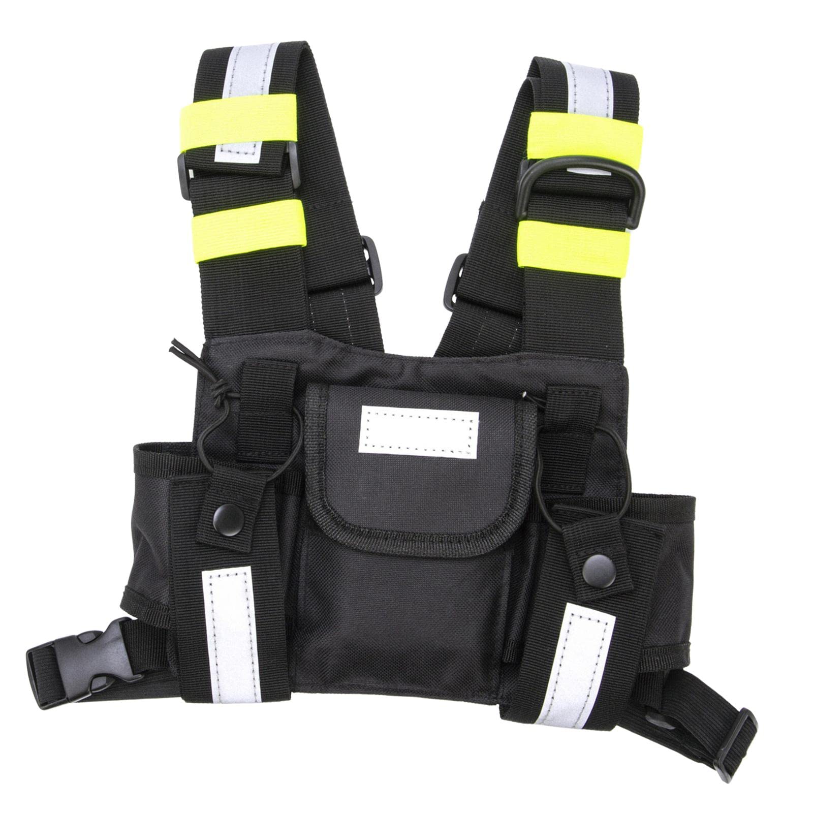 3 set di fondine da spalla, pettorali, pettorali, gilet, attrezzatura per walkie talkie custodia durevole