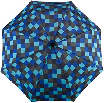 EuroSCHIRM Light Trek Ultra, Ultra-Light Weight Trekking Umbrella, 38 wide, Yellow Squares