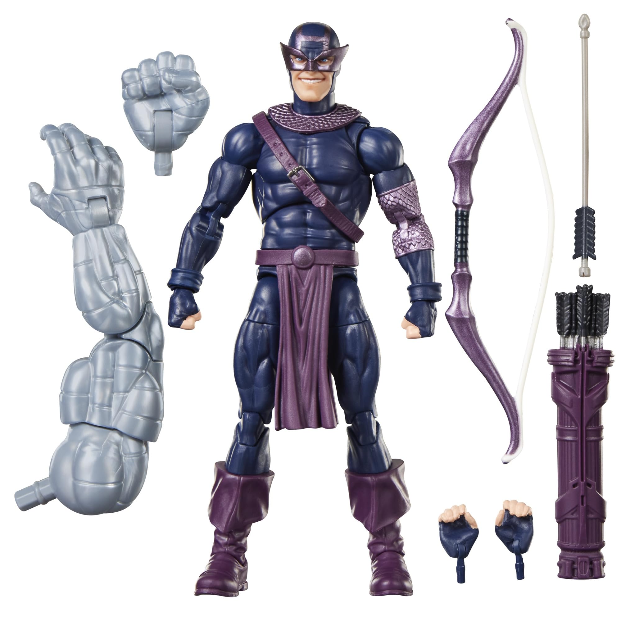 Marvel Legends Series, Dark Avengers Hawkeye, Figura de acción Coleccionable a Escala de 15 cm Inspirada en los cómics de los Vengadores Oscuros