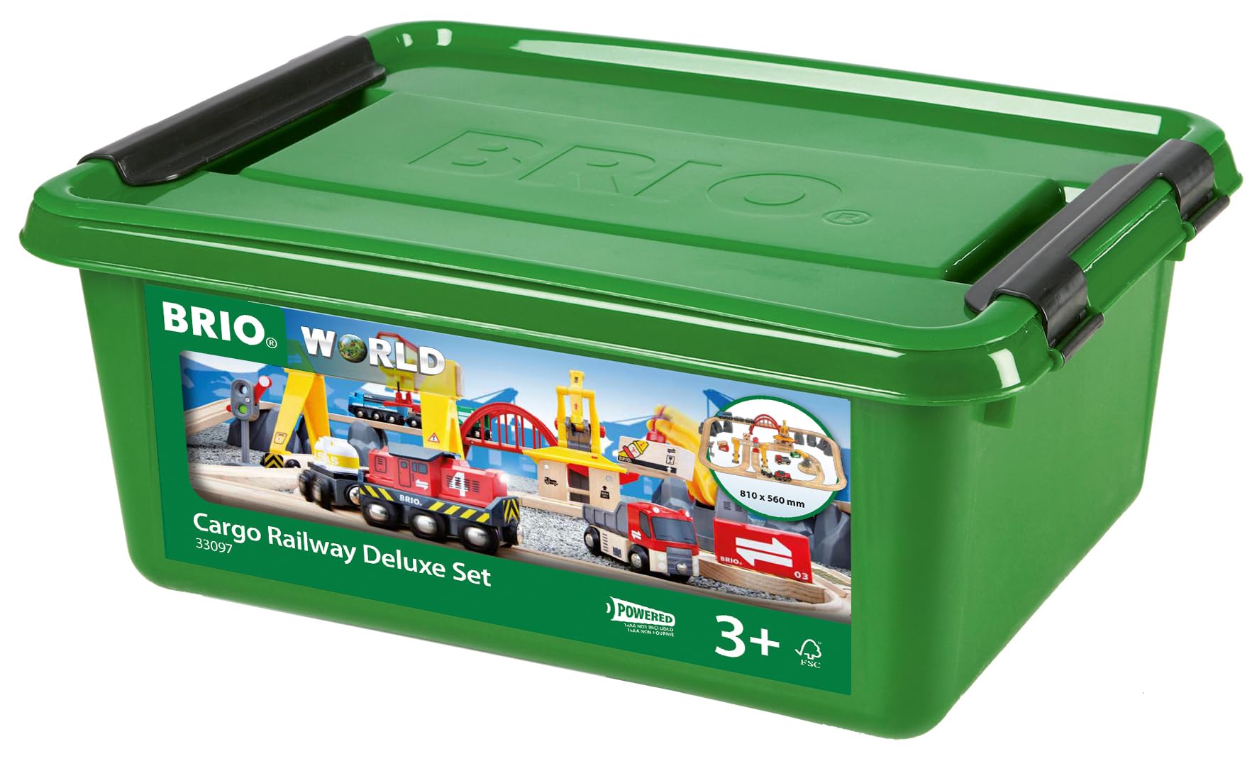 BRIO World 63309700 Frachten Set Deluxe - Empfohlen ab 3 Jahren