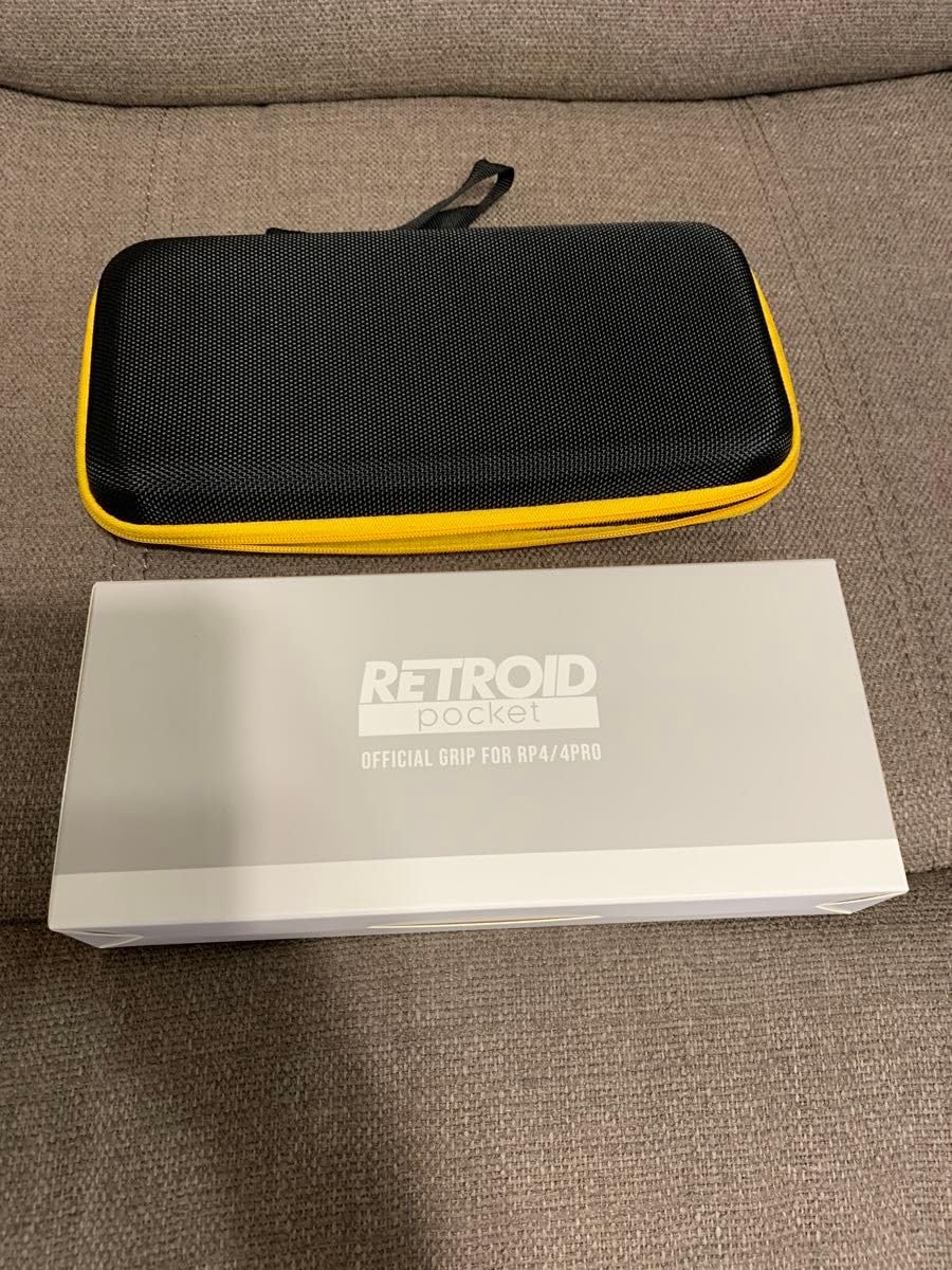 Amazon.co.jp: Retroid Pocket 4 Pro 純正グリップ ＋ 互換ケース 