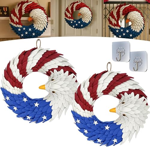 250th Anniversary Eagle Wreath, Eagle Wreath American Flag, 