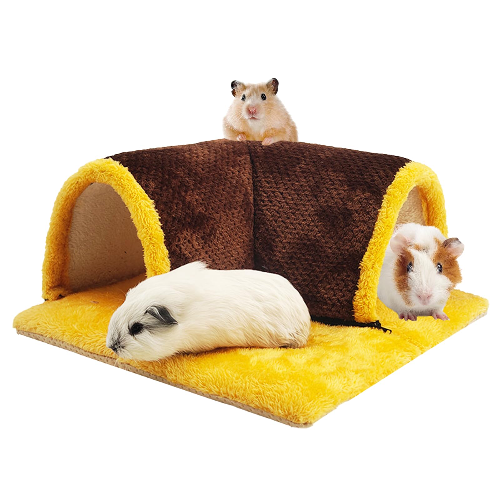 Tunnel Gioco Per Animali - Cuccia Staccabile Per Conigli E Porcellini D'India - Foto 11