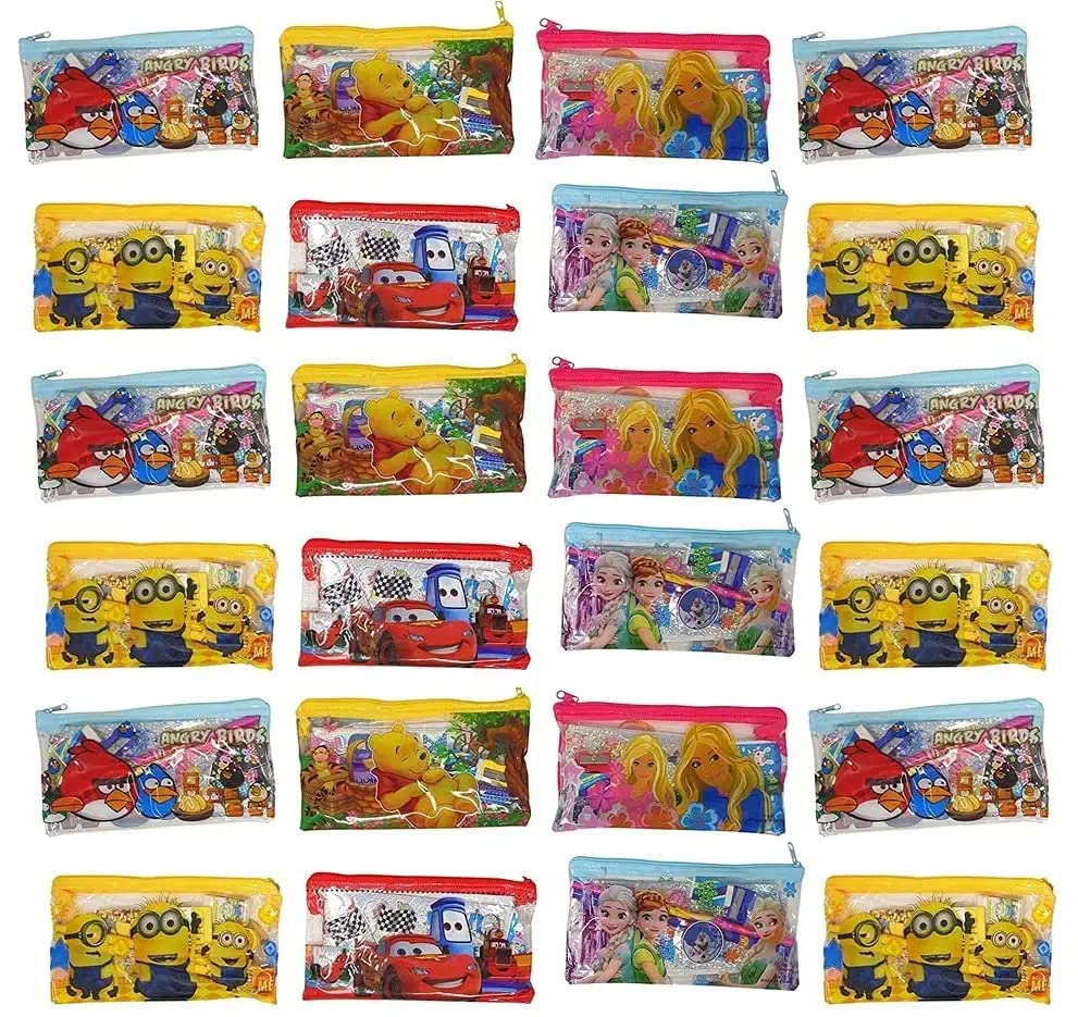 ShubhKraft Birthday Return Gift in Bulk | Mix Stationery Kit for Kids Boys & Girls / Stationery Set with 2 Pencils, 8 Crayons, 1 Sharpner, Eraser and Drawing Book (Pack of 24, Multicolour) (B0BC4FW3SF) Amazon Price History, Amazon Price Tracker
