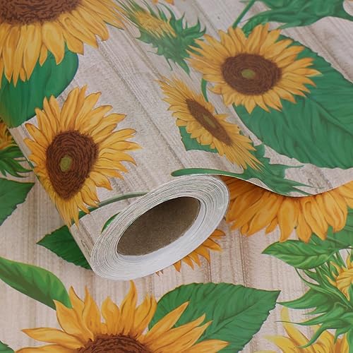 Vista 21 de Aimyoo Rollo de papel de estraza floral, papel de regalo de flores vintage para todas las ocasiones, para bodas, cumpleaños, despedidas de soltera