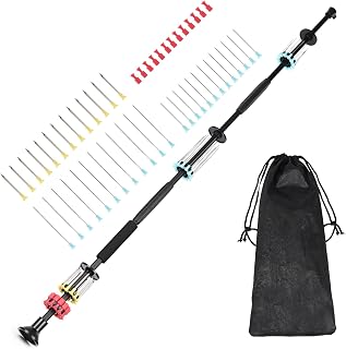 UOLENT Portable .40 Cal Blowgun Kit - 24" 30" 36" 48" Blow Dart Gun with 48 Darts, Carry Bag for Hunting Adults