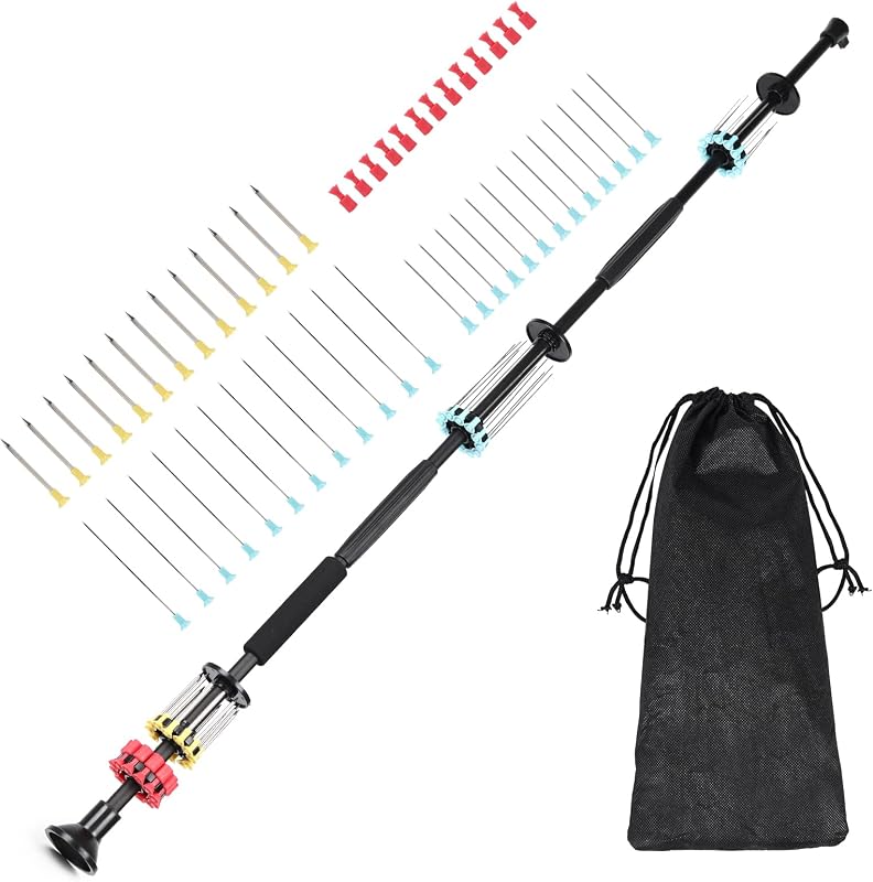 uolent Blowguns Pistola de dardos para caza, kit portátil de 24" 30" 36" 48" - Pistola de cerbatana .40 con juego de dardos, pistolas de dardos para adultos - Incluye bolsa de transporte que cabe en la mochila - Pistolas de cerbatana para cazar adultos