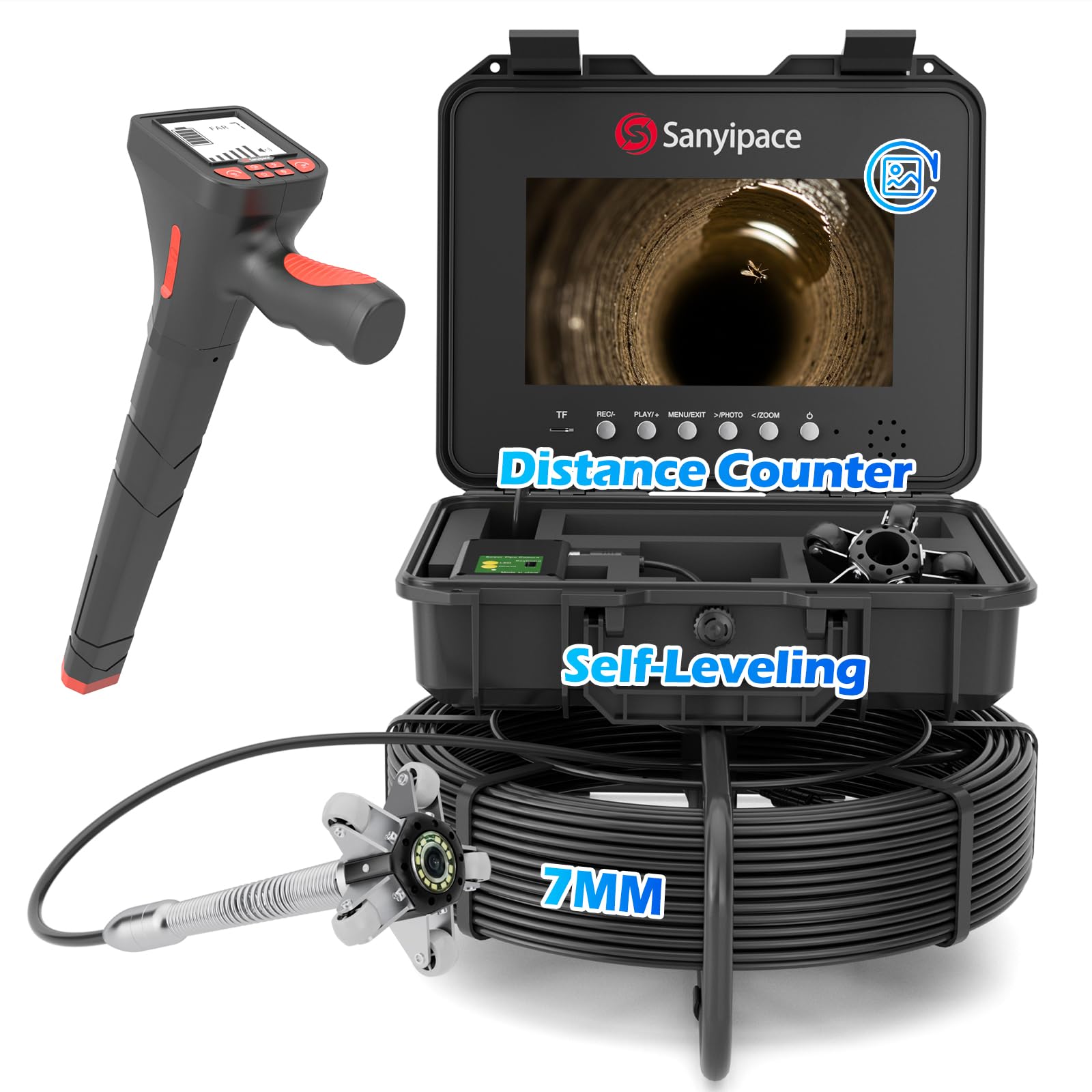 Sewer Camera Inspection - Locate Pipes FREE SHIPPING -1