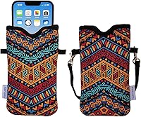Vista 66 de Tainada Funda de neopreno para teléfono para hombres y mujeres con correa cruzada/cordón para el cuello para iPhone 17/16/15 Pro Max, Air, 16/15