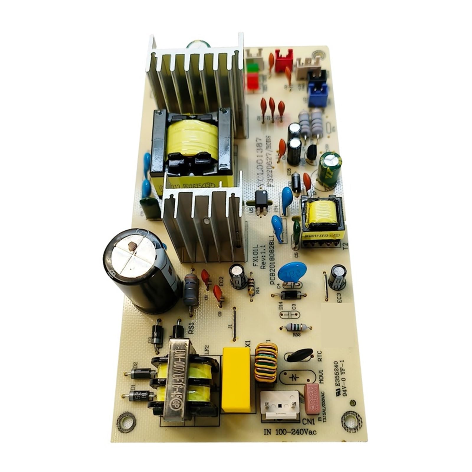 Regleta de alimentación for vinoteca, compatible con FX-101L, regleta de alimentación for vinoteca/refrigerador, 100V-240V