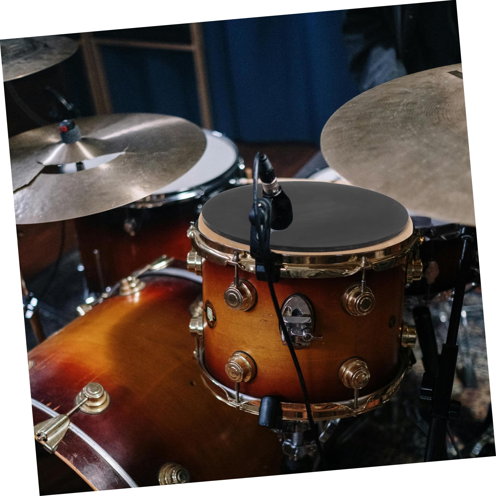 TOYANDONA Muto Drum Pad Tamburo Smorzamento Cuscino Tamburo Smorzamento Pastiglie Mute Tamburo Pratica Pad Kit Tamburo Cuscino Muto Tamburo Forniture Silicone Tamburo Smorzamento Pad