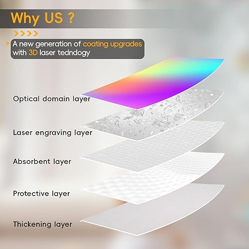 Miniatura 8 de Película decorativa de privacidad para ventana de arco iris, tinte para ventana de vidrieras para el hogar, calcomanías 3D para ventanas de vidrio,