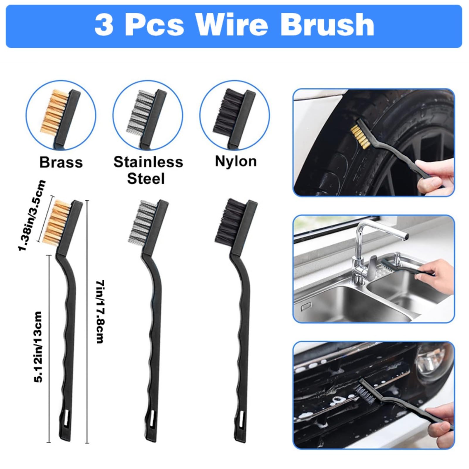 Auto Reinigungsset, 25/30/40 Pcs Autopflege Set, Auto Detailing Pinsel Auto Waschset für Auto Reinigung Innenraum und Außen, Lüftungsschlitz, Armaturenbrett, Motor, Rädern, Haushaltsreinigun