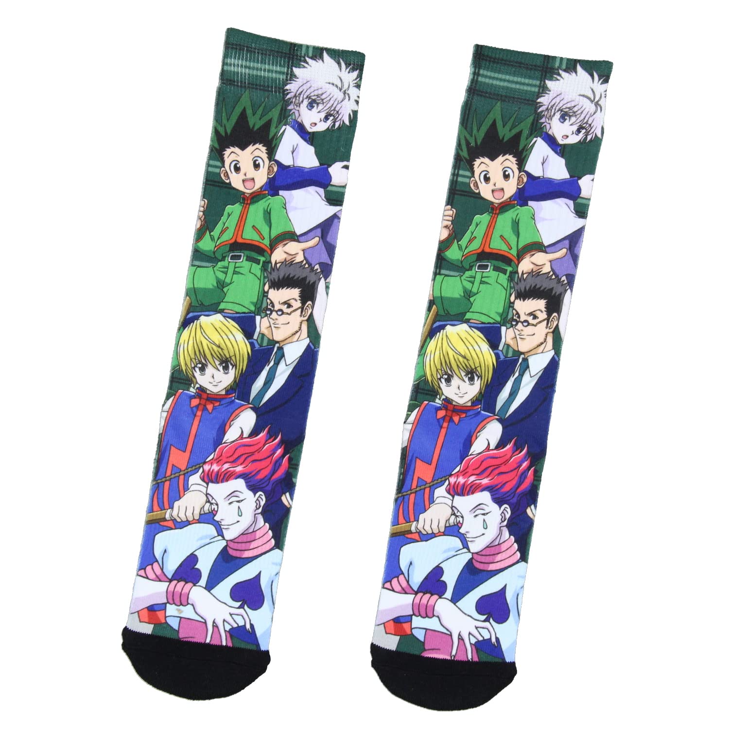 Bioworld Anime Manga Adult Sublimated Crew Socks For Men and Women 1 Pair