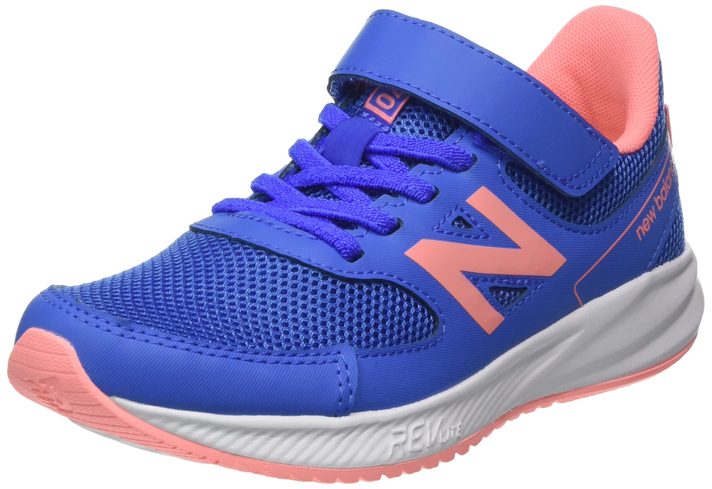 New Balance 570v3 Bungee Lace with Hook and Loop Top Strap, Zapatillas Niñas