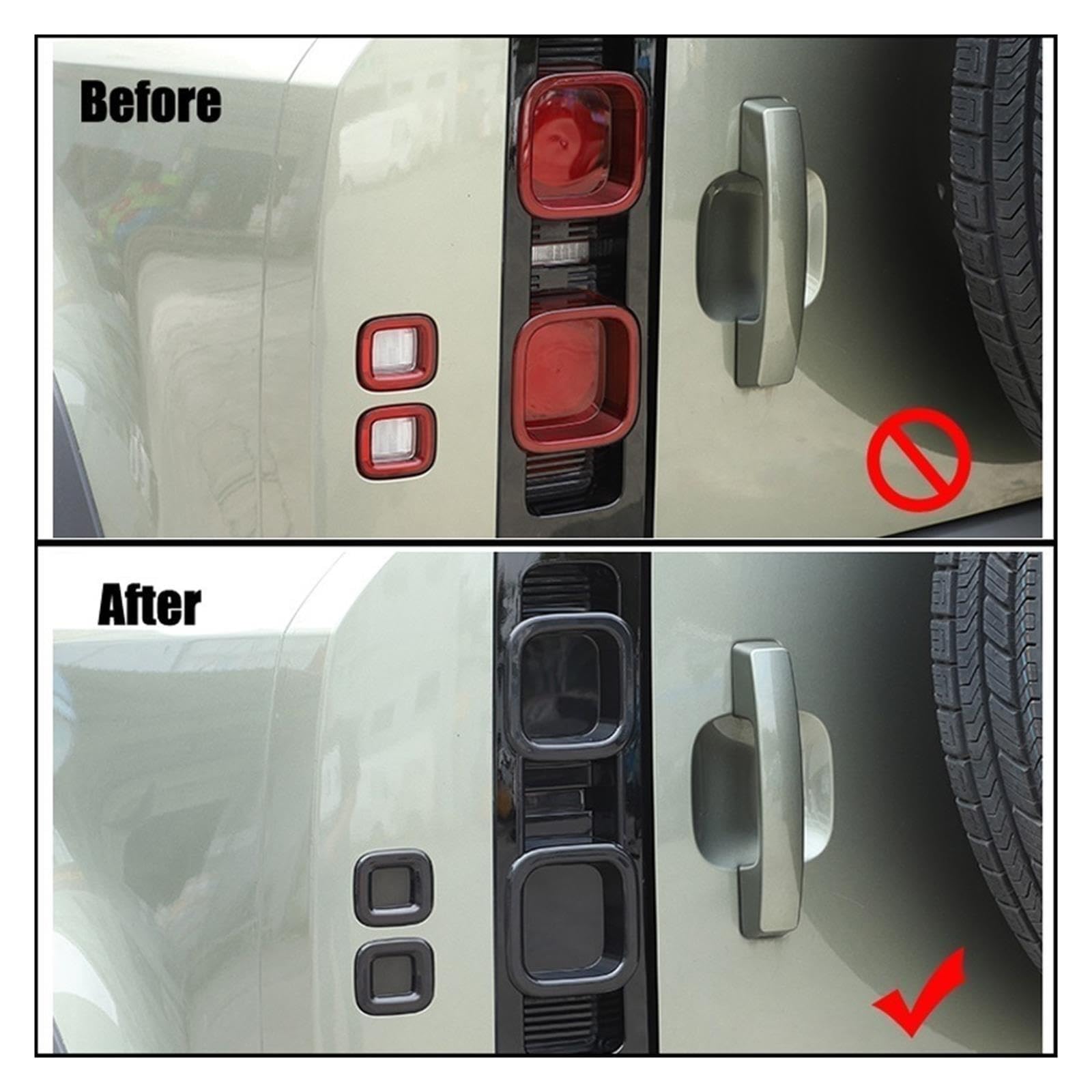 Copertura Del Fanale Posteriore Per Land Per Rover 110 E 90 2020-2023