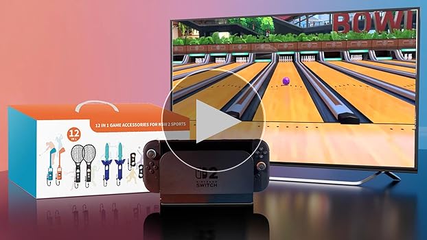 Amazon.com: 2025 Nintendo Switch 2 Sports Accessories 12 in 1
