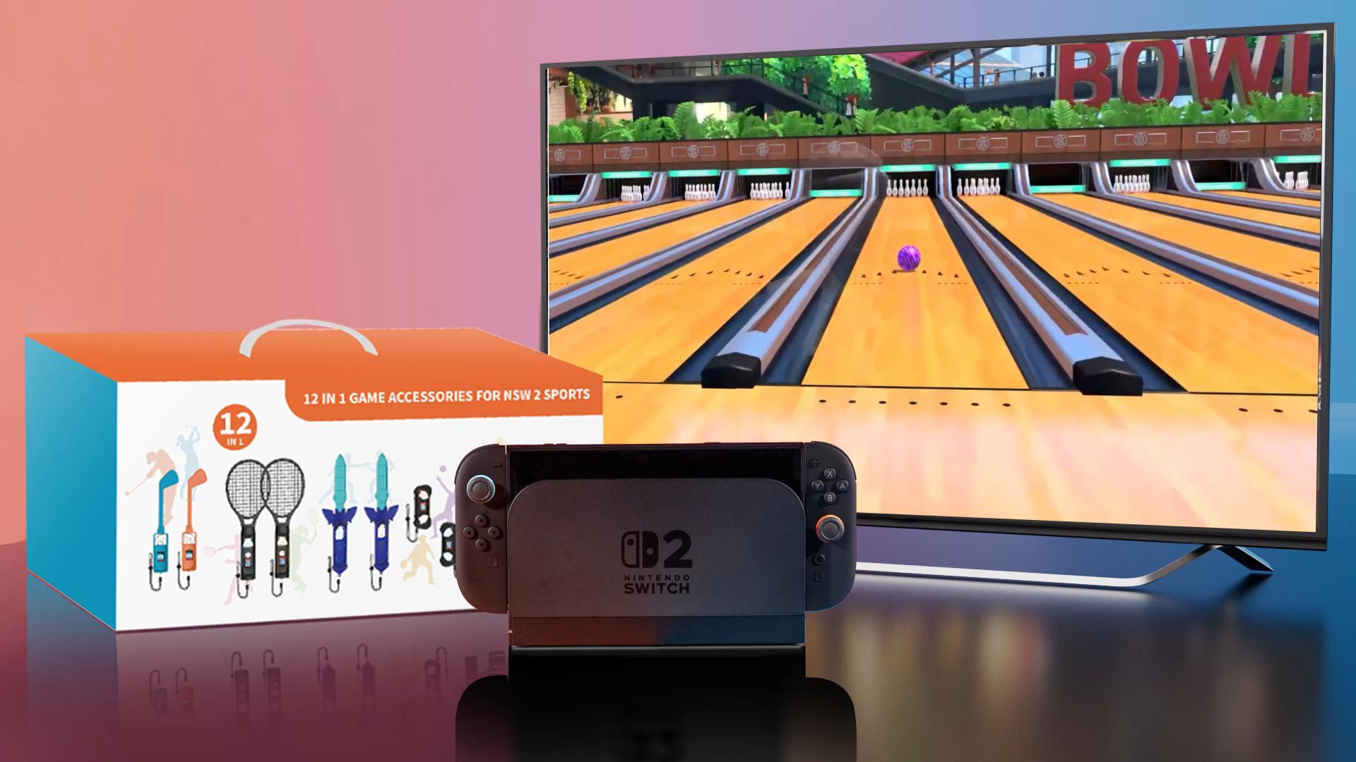 Amazon.com: 2025 Nintendo Switch 2 Sports Accessories 12 in 1