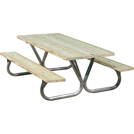 Amazon Com Pilot Rock Btxg Fr Extra Heavy Duty Picnic Table Frame Kit Patio Lawn Garden