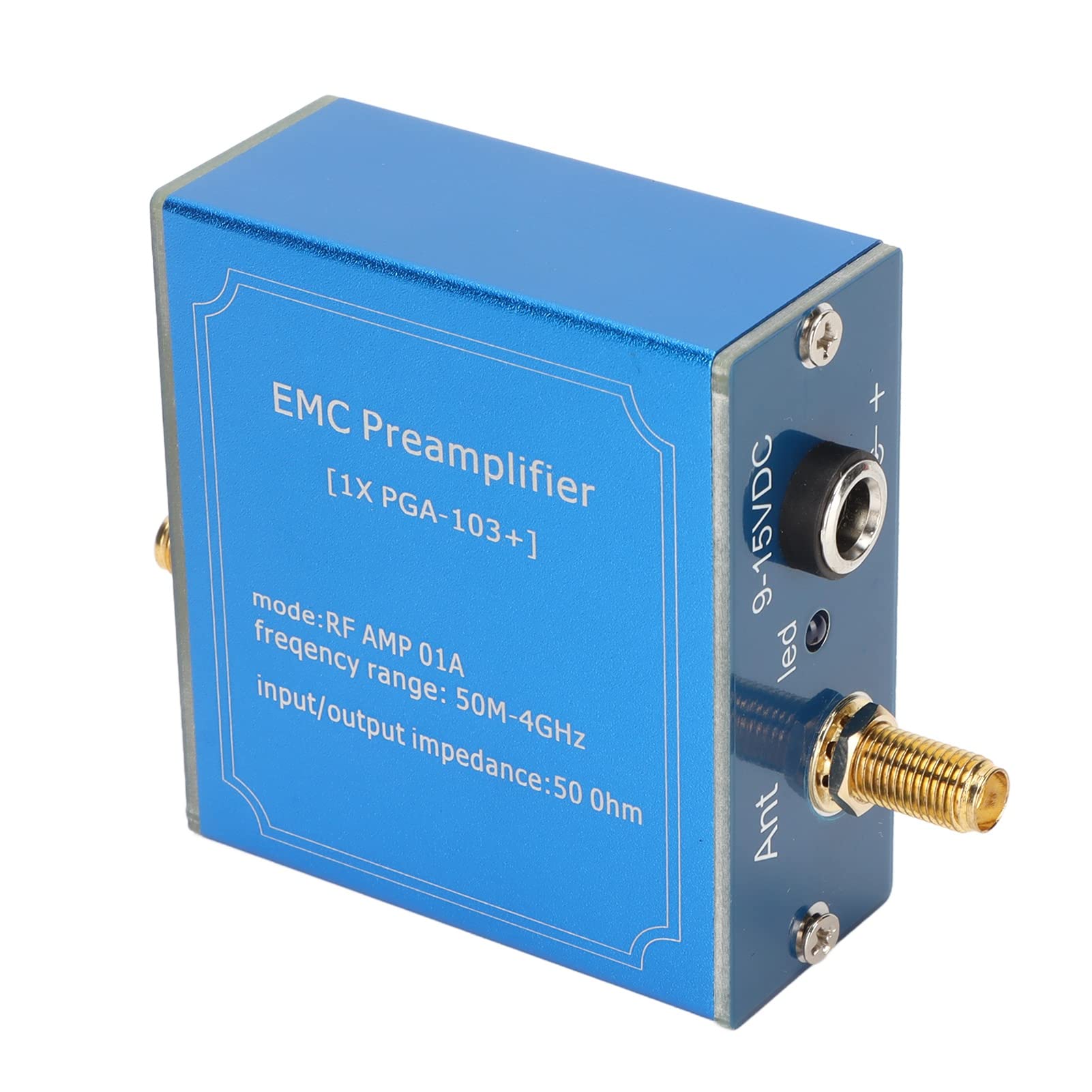 Breitband-Low-Noise-Verstärkermodul, High-Gain-LNA für Kommunikationssysteme, Metallmaterial, Plug-and-Play