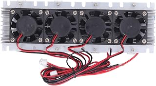 DC 12V 30A 288W Semiconductor Refrigeration Cooling System Kit - Electronic Thermal Management Module for Air Conditioning Components and Heat Dissipation Applications