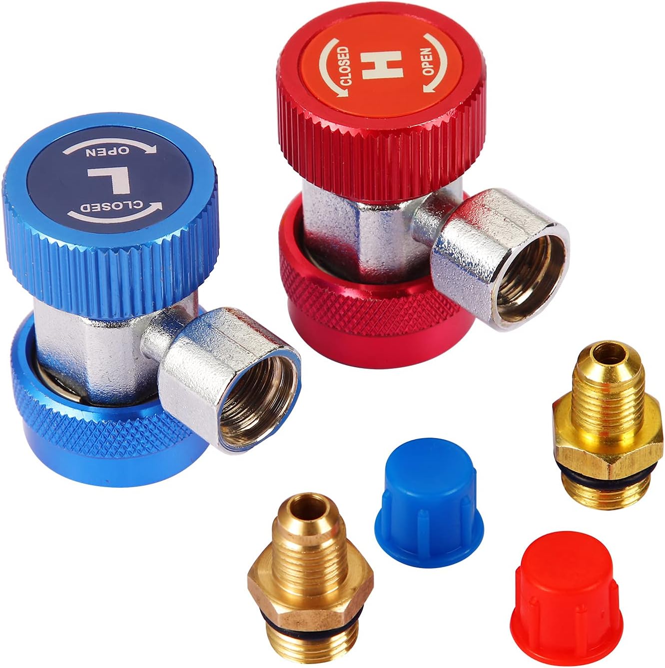 Buy CHEINAUTO R134A Auto Quick Couplers Adjustable Car Air Conditioning