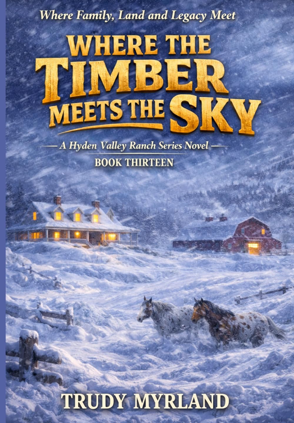 Where The Timber Meets The Sky: BOOK THIRTEEN (Hyden Valley Ranch)