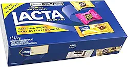 Lacta Favoritos - Caixa de variedades chocolates, 131,4gr