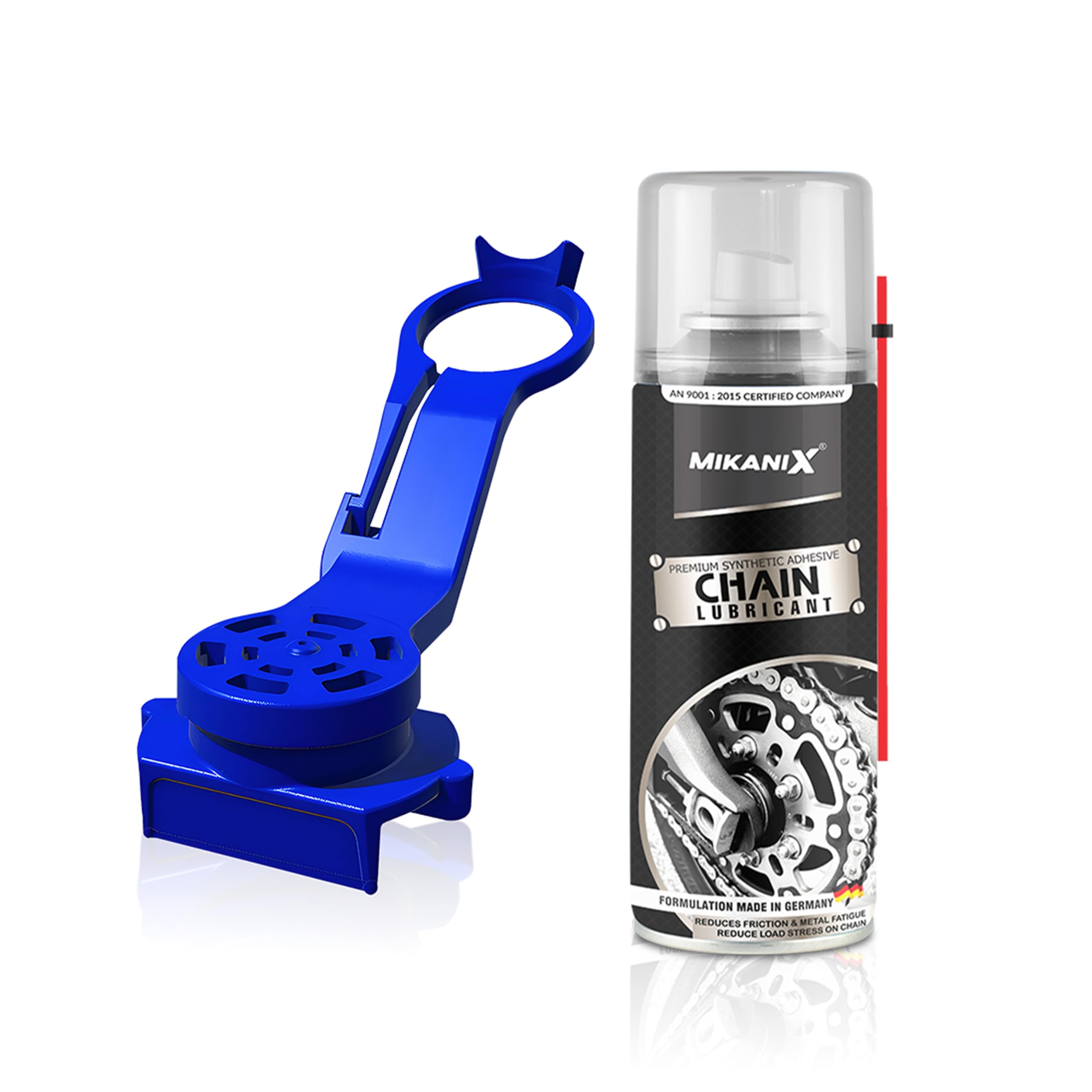 Motorcycle Chain Lubricant Degreaser Spray With Oiler Spray Attachment for for Motorbike & Bicycle Chain l Lubrication Tool for Bike Chain Maintenance I Nozzle Sprayer Dispenser (150ML)-image-9