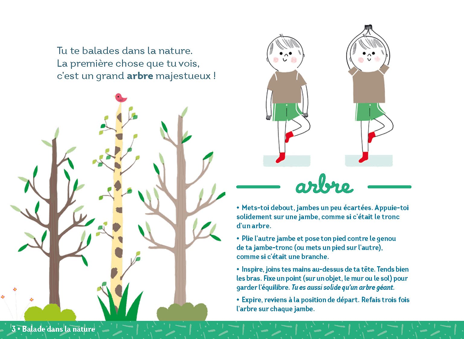 Yoga pour mon enfant: 30 posture en pas à pas