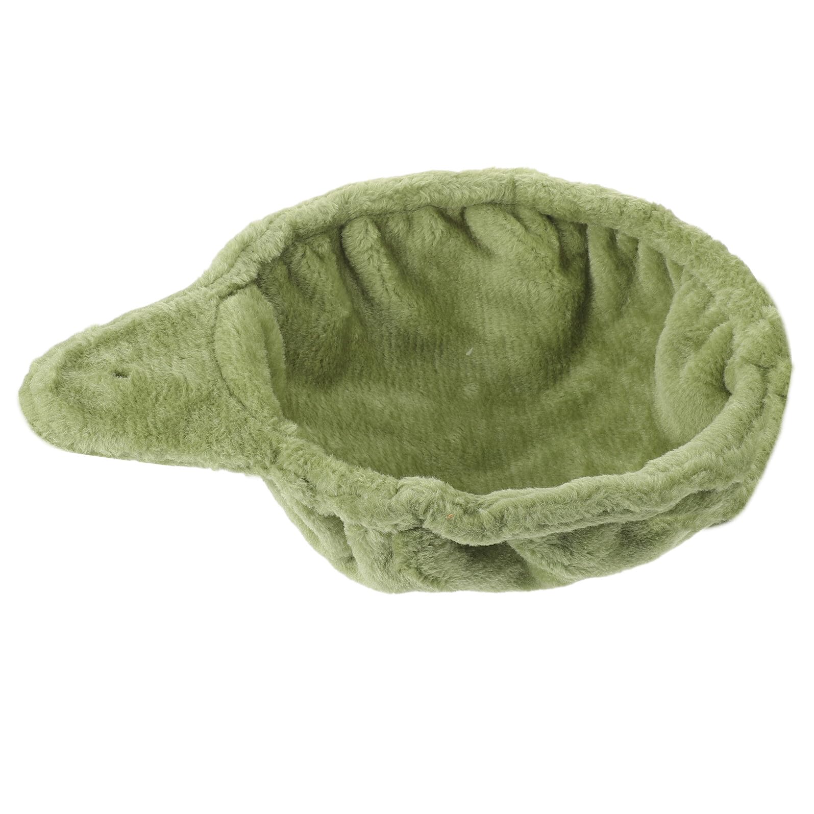 Hamac peluche pour chat vert accessoire pour arbre à chat et espace balcon