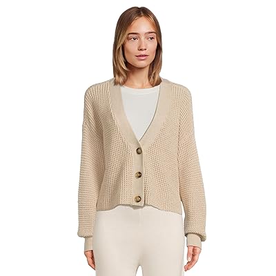 Eberjey Recycled Sweater The Cropped Cardigan Women