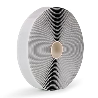 LLPT Butyl Tape 1 Inch x 33 Feet Black 1 Pack Leak Proof Waterproof Seal