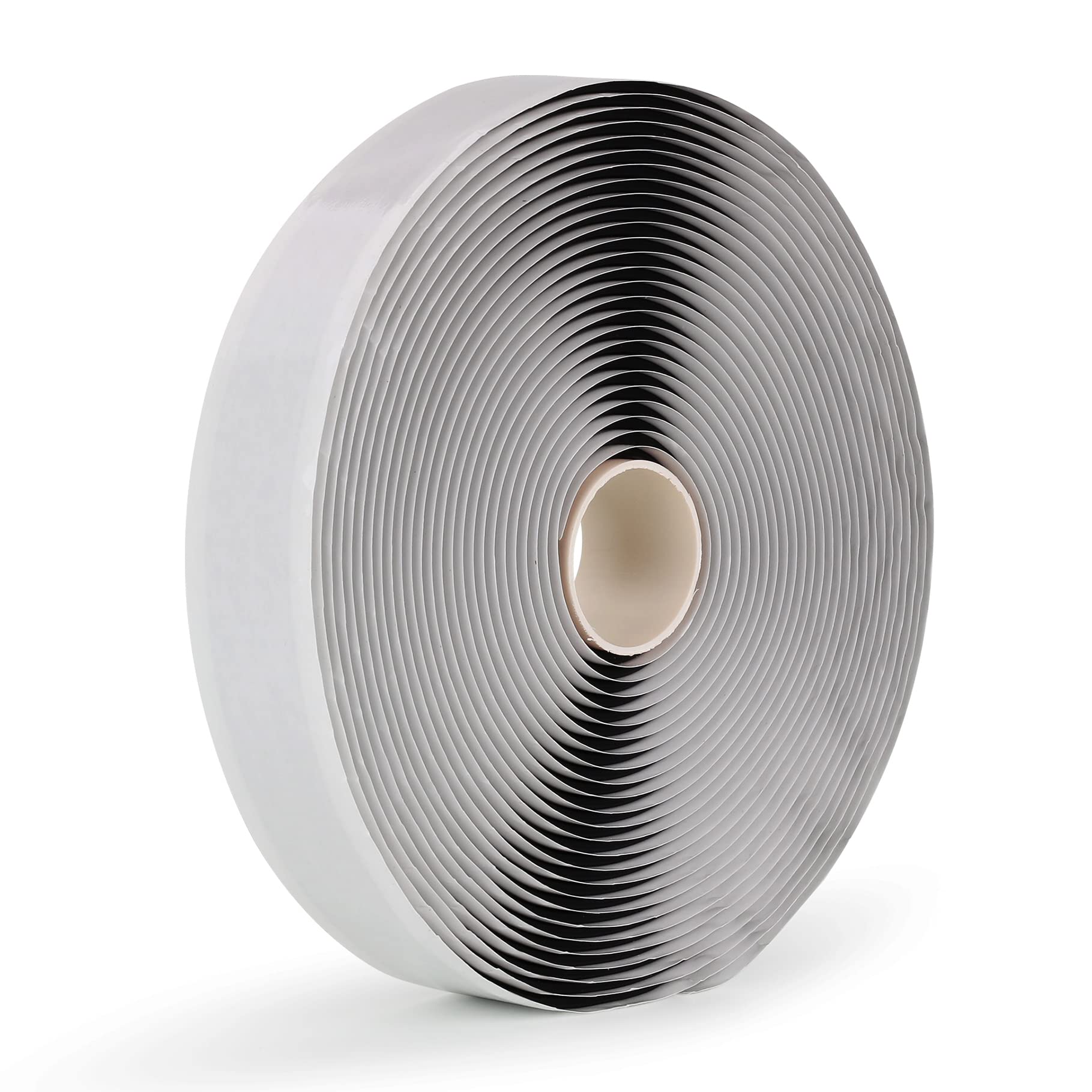 LLPT Butyl Tape Black 1 Inch x 33Ft Tight Seal for Leak Proof EPDM RV Repair Window Glass Boat Sealing Roof Pipe Patching(BST233)