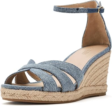 Lauren Ralph Lauren Nellie Washed Denim Espadrille