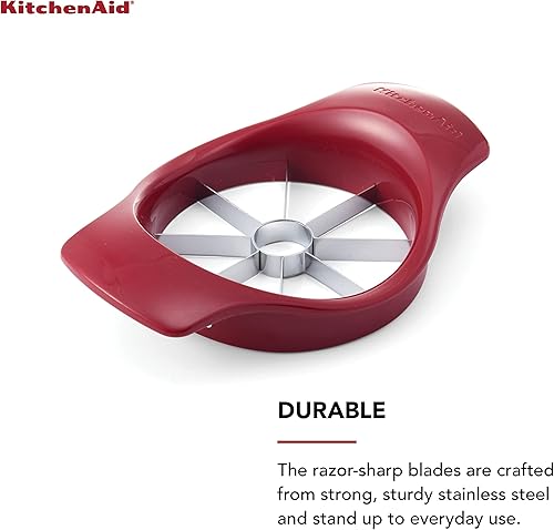 Miniatura 4 de KitchenAid Cortador de frutas clásico, tijeras con funda protectora, acero inoxidable, 8.72 pulgadas