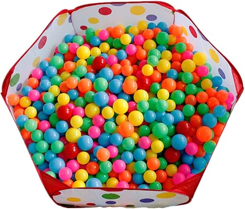 Miniatura 17 de Alberca para bolas EocuSun grande para niños, tienda para bolas para niños y niñas, de interior y exterior, corral de juegos para bebés con bolsa