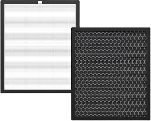 Miniatura 4 de Nispira Filtro HEPA de repuesto compatible con el purificador de aire Surround Air Intelli-Pro XJ-3800, 2 filtros