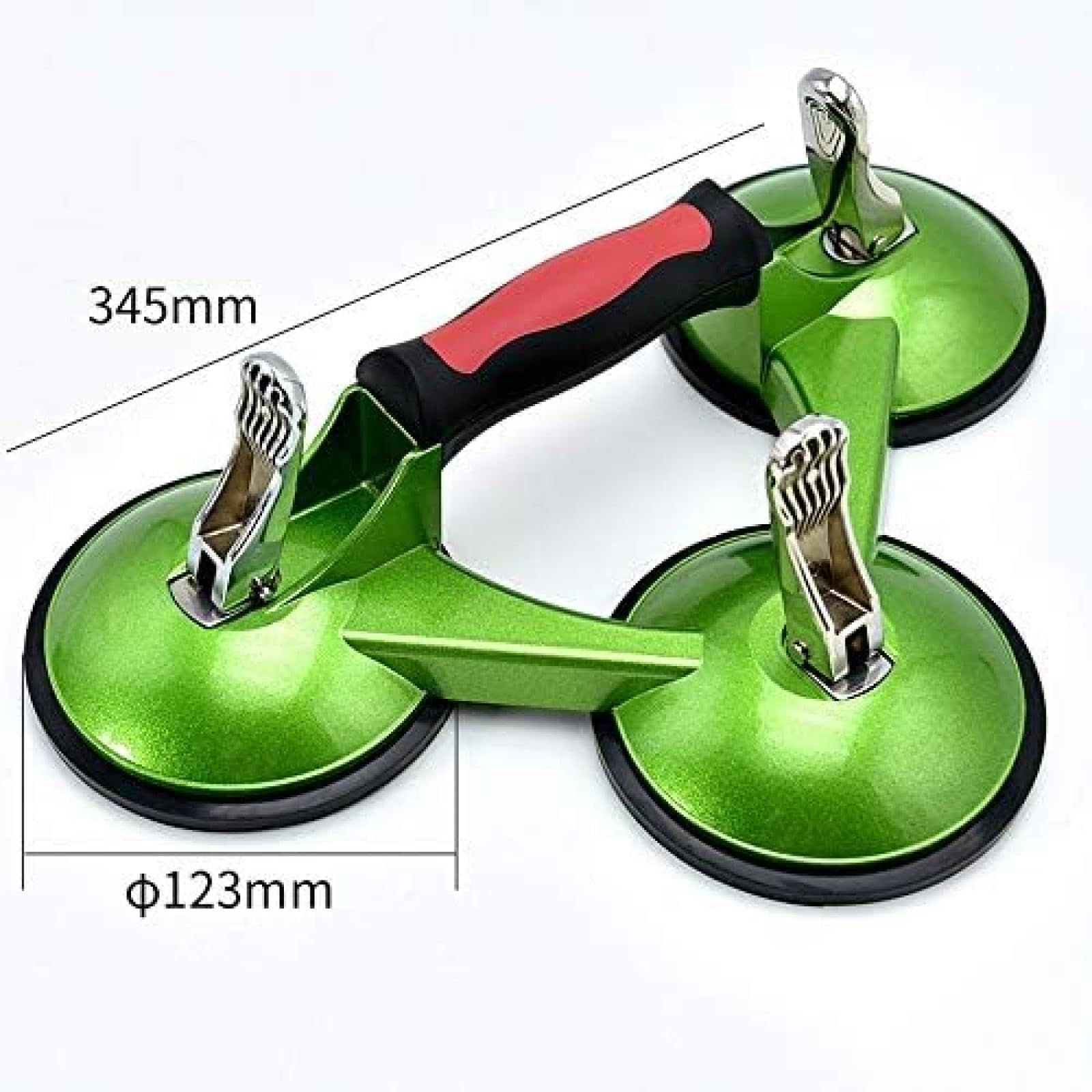 Ventouse Professionnelle Robuste – Plaque À Ventouse en Aluminium Robuste De Qualité Supérieure, Extracteur/lève-Verre/Pince Professionnel À 3 Poignées,YUYANAIAI