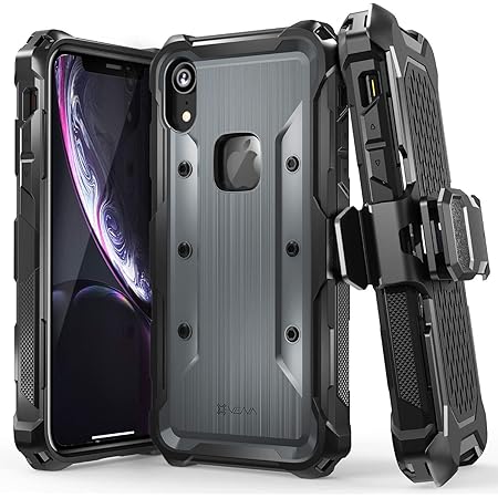 Amazon Vena Varmor Apple Iphone Xr 6 1 インチ 耐衝撃 スマホ ケース 米軍mil規格取得 落下 衝撃 吸収 バンパー Tpu Pc 3重構造 携帯保護カバー ベルトクリップ ホルスター キックスタンド 機能付き 滑り防止 シェルカバー アップル アイフォン